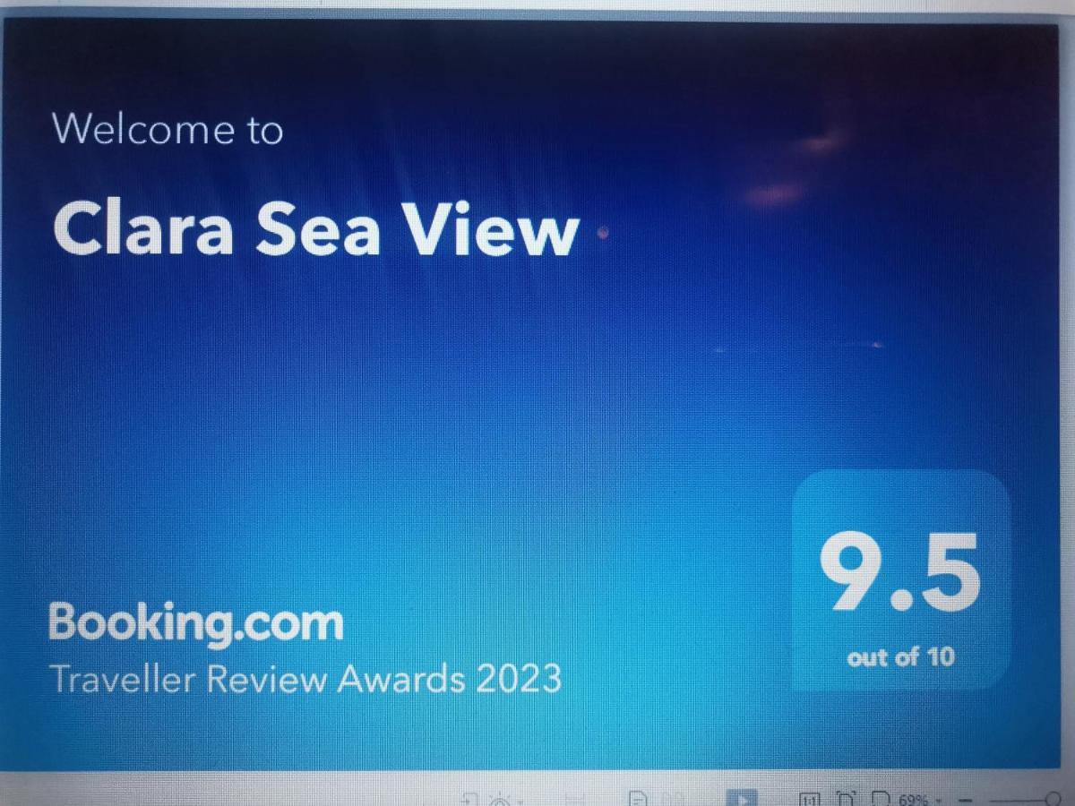 Clara Sea View Lägenhet Burgas Exteriör bild