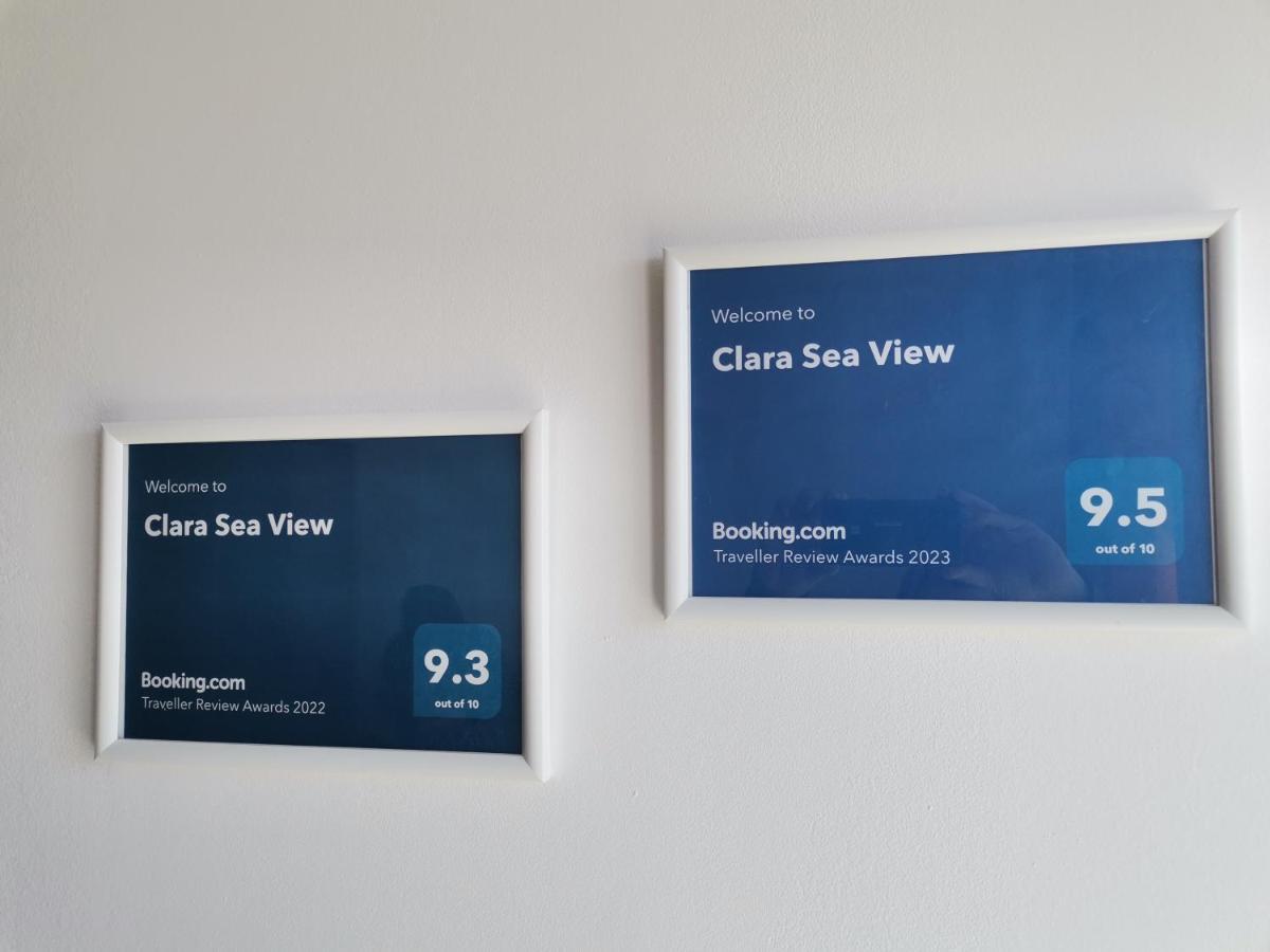 Clara Sea View Lägenhet Burgas Exteriör bild